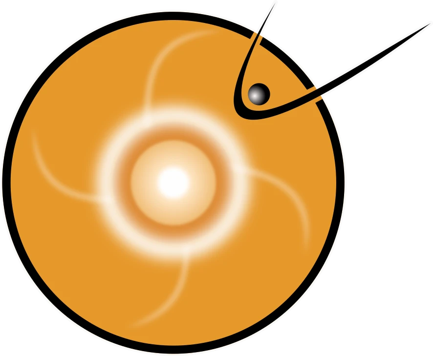 CCMC meatball logo white outline